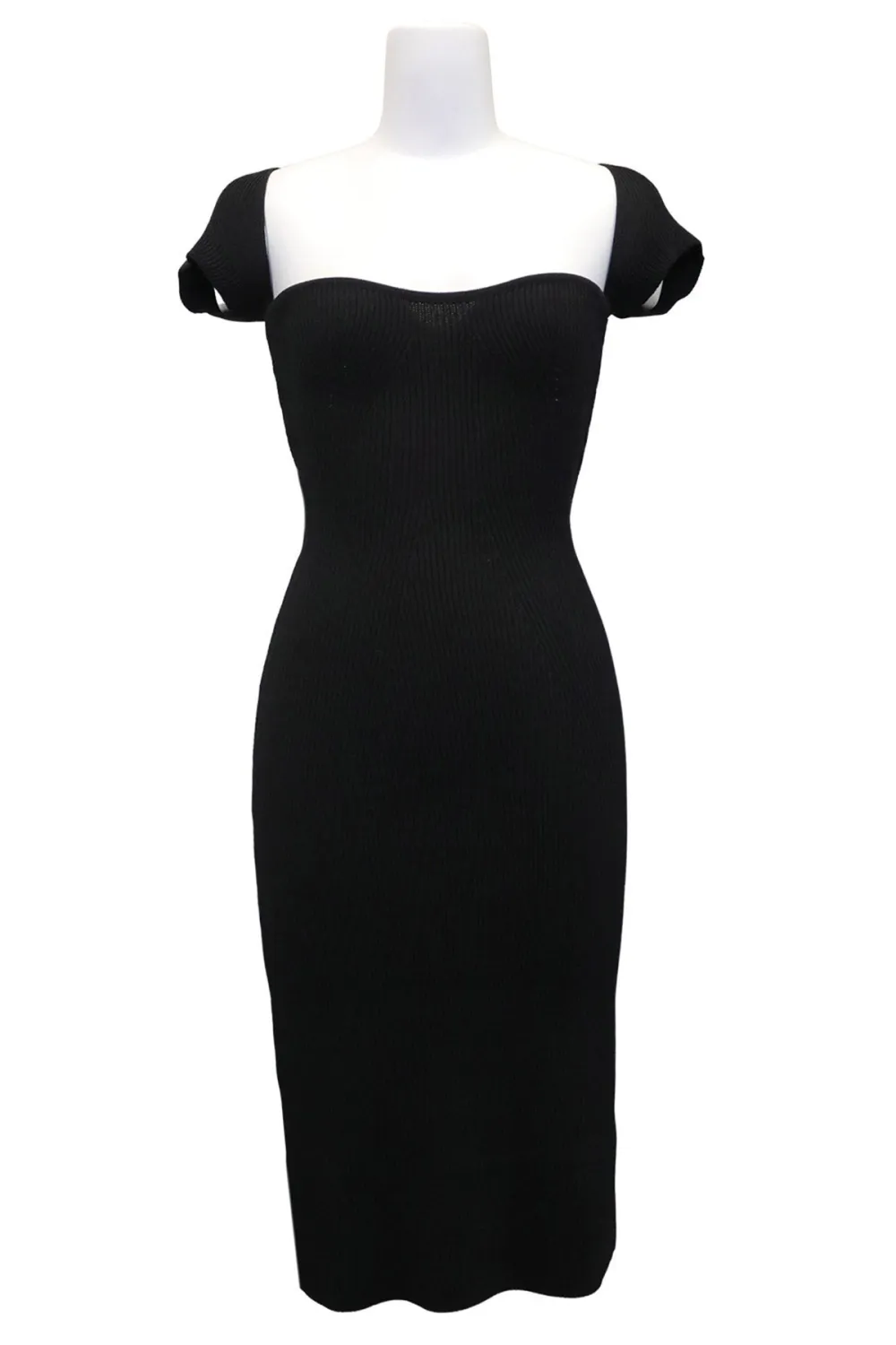Ribbed Bustier Dress
