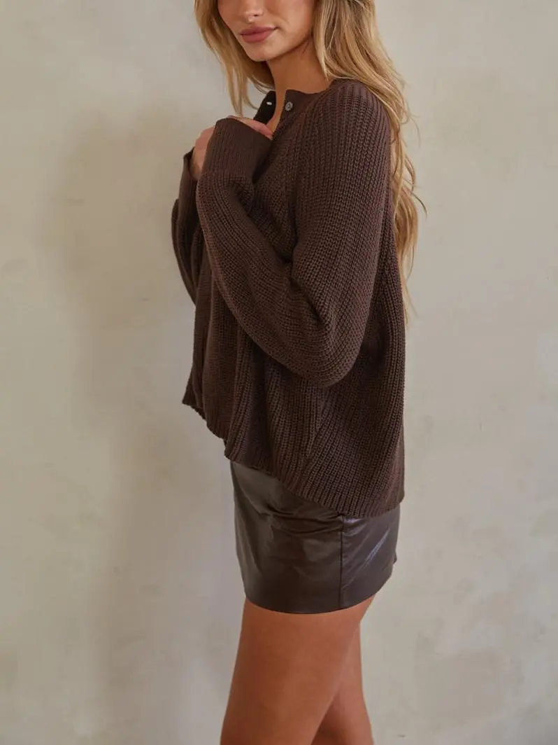 Chunky Knit Cardigan