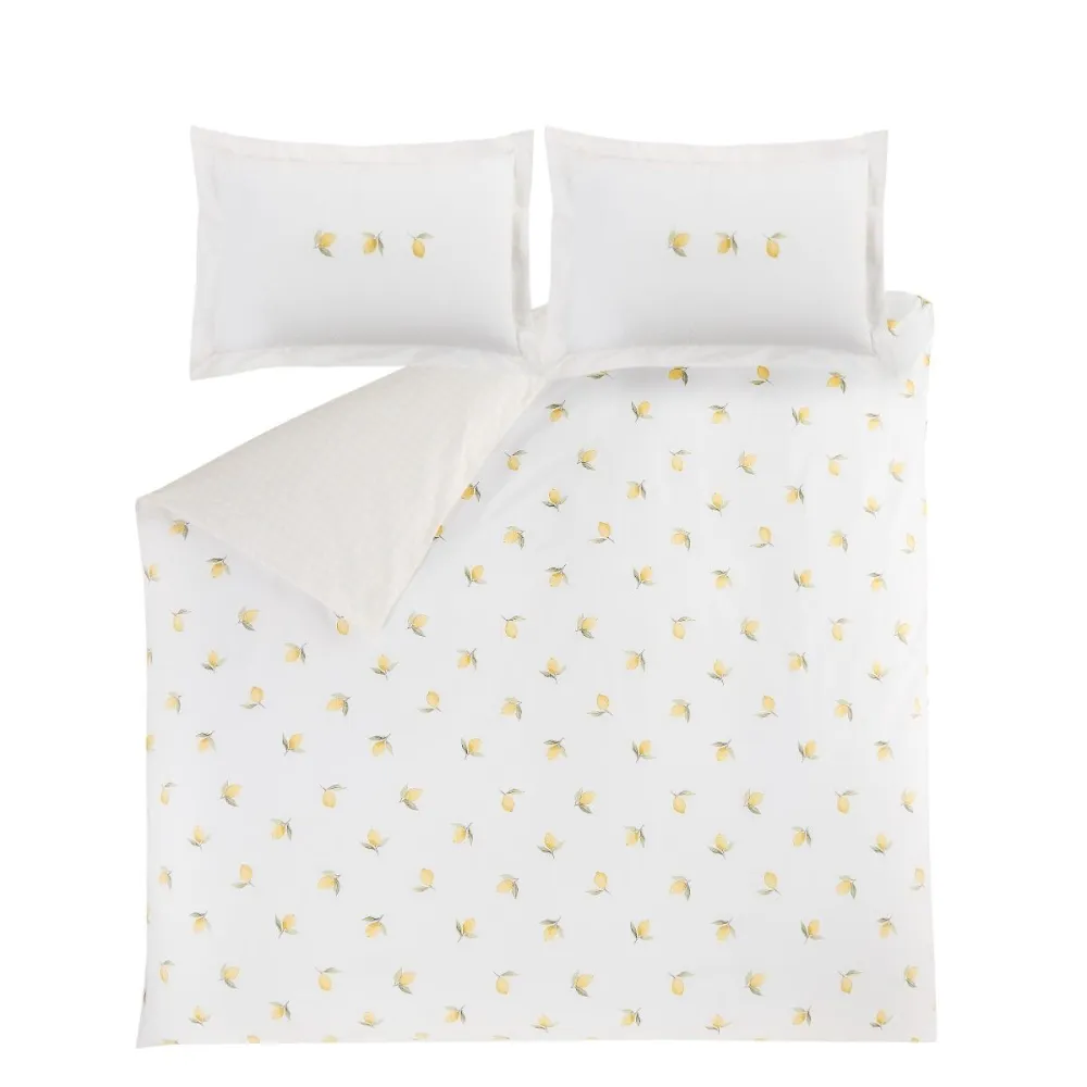 Contemporary Bedroom Celestial Cotton Duvet Cover Set