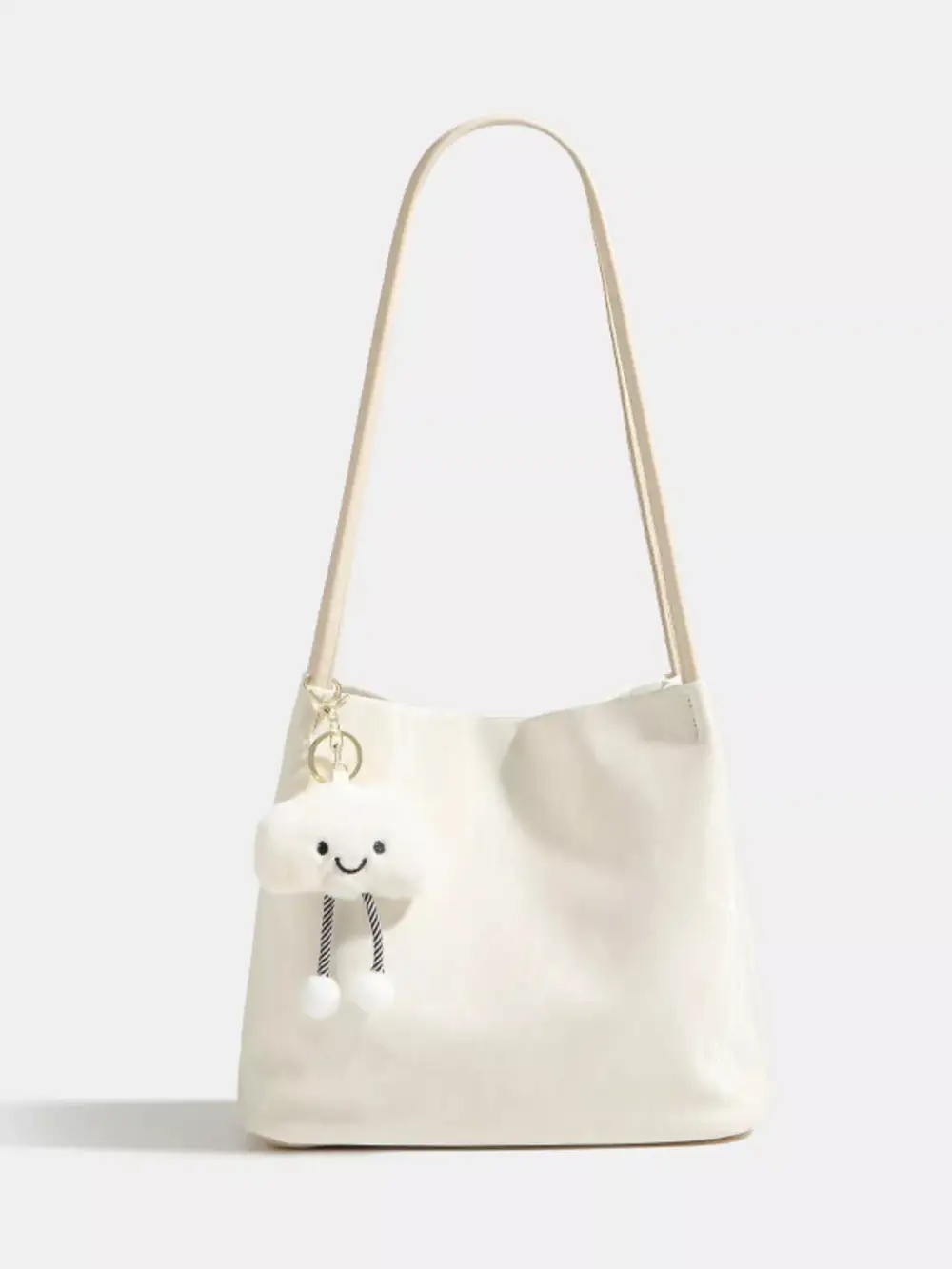 Lightweight Leather Shoulder Bag