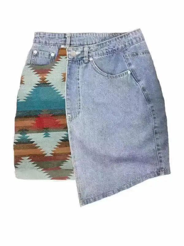 Denim Casual So Category Skirt