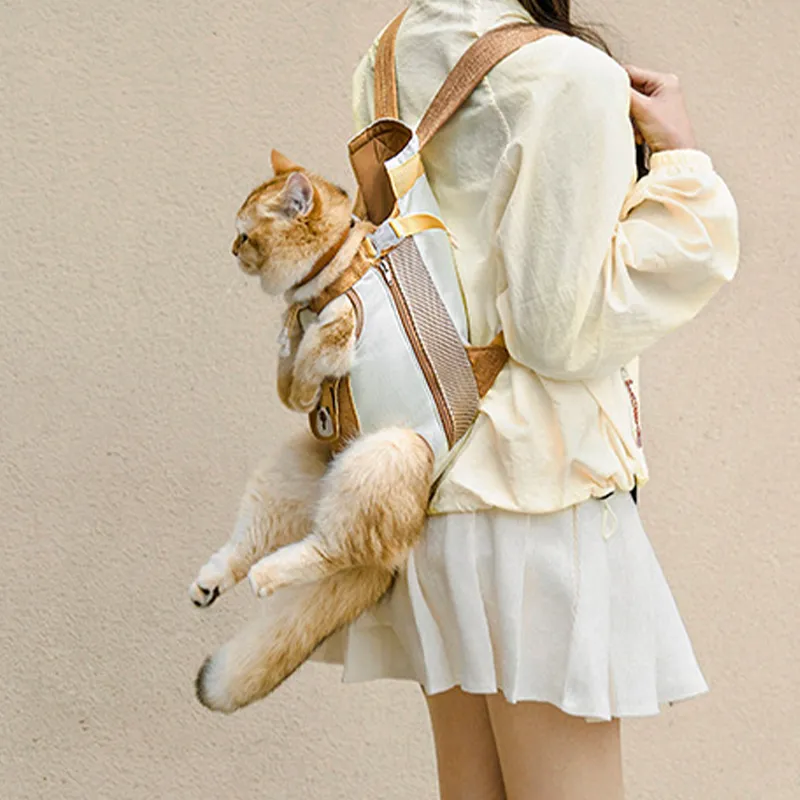 Pet Carrier Backpack - Portable Outdoor Travel Bag