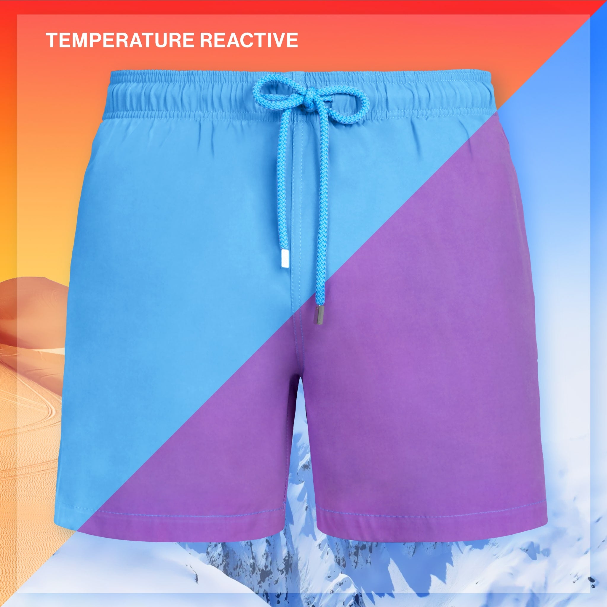 Capelle Switch Blue/Purple - Temperature Reactive Swim