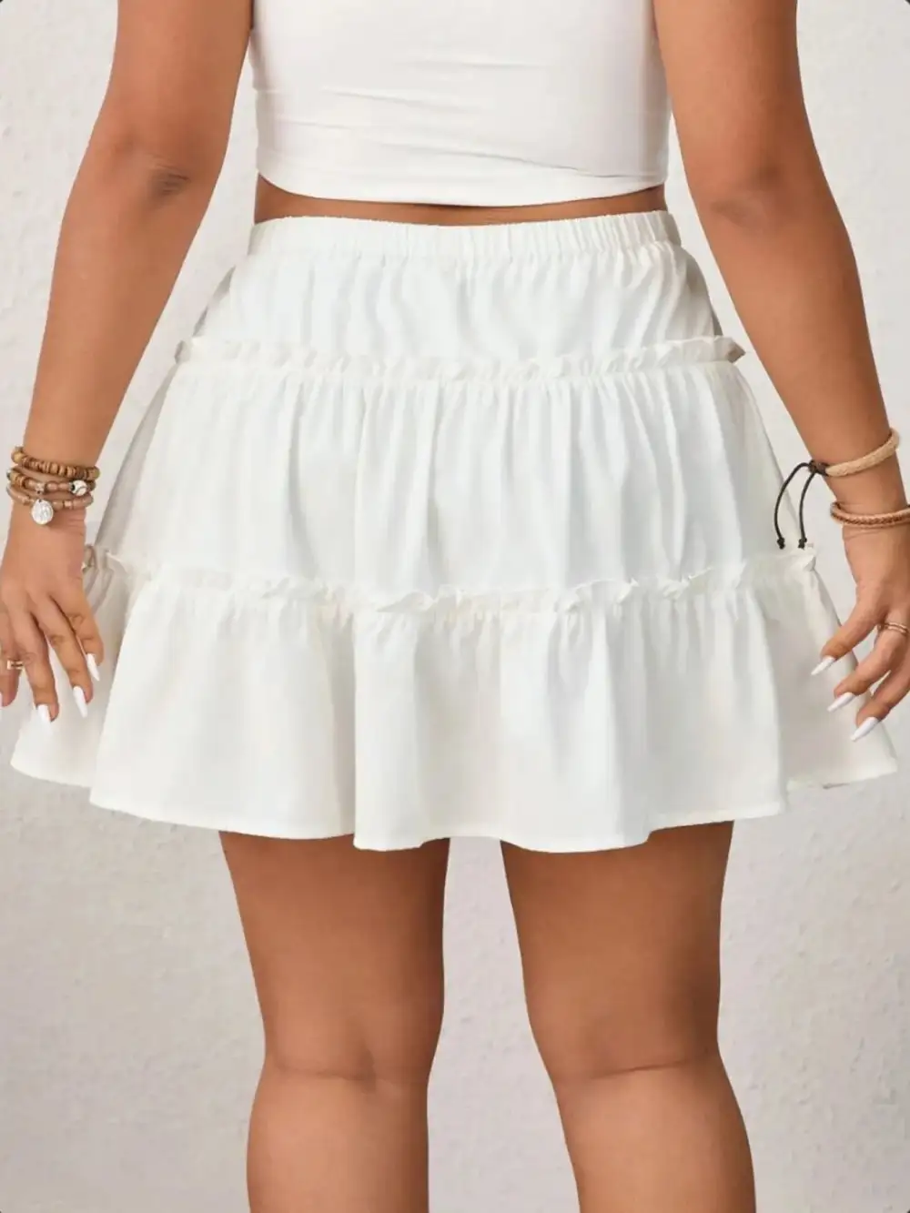 Frill Tiered Skort