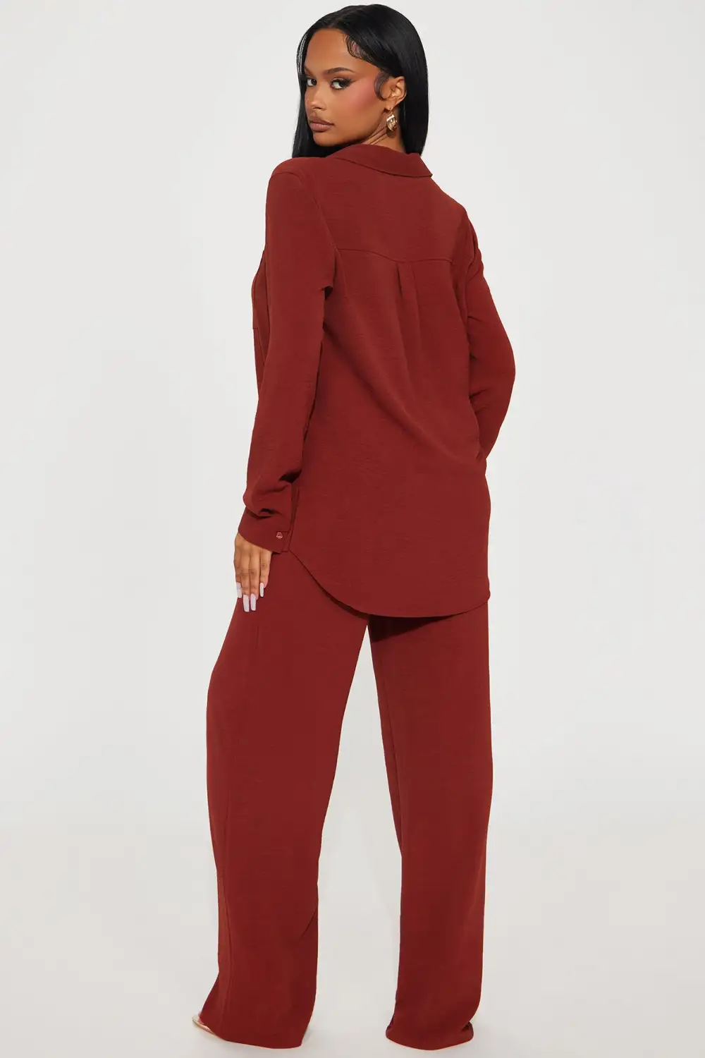 Makenzie Pant Set - Rust