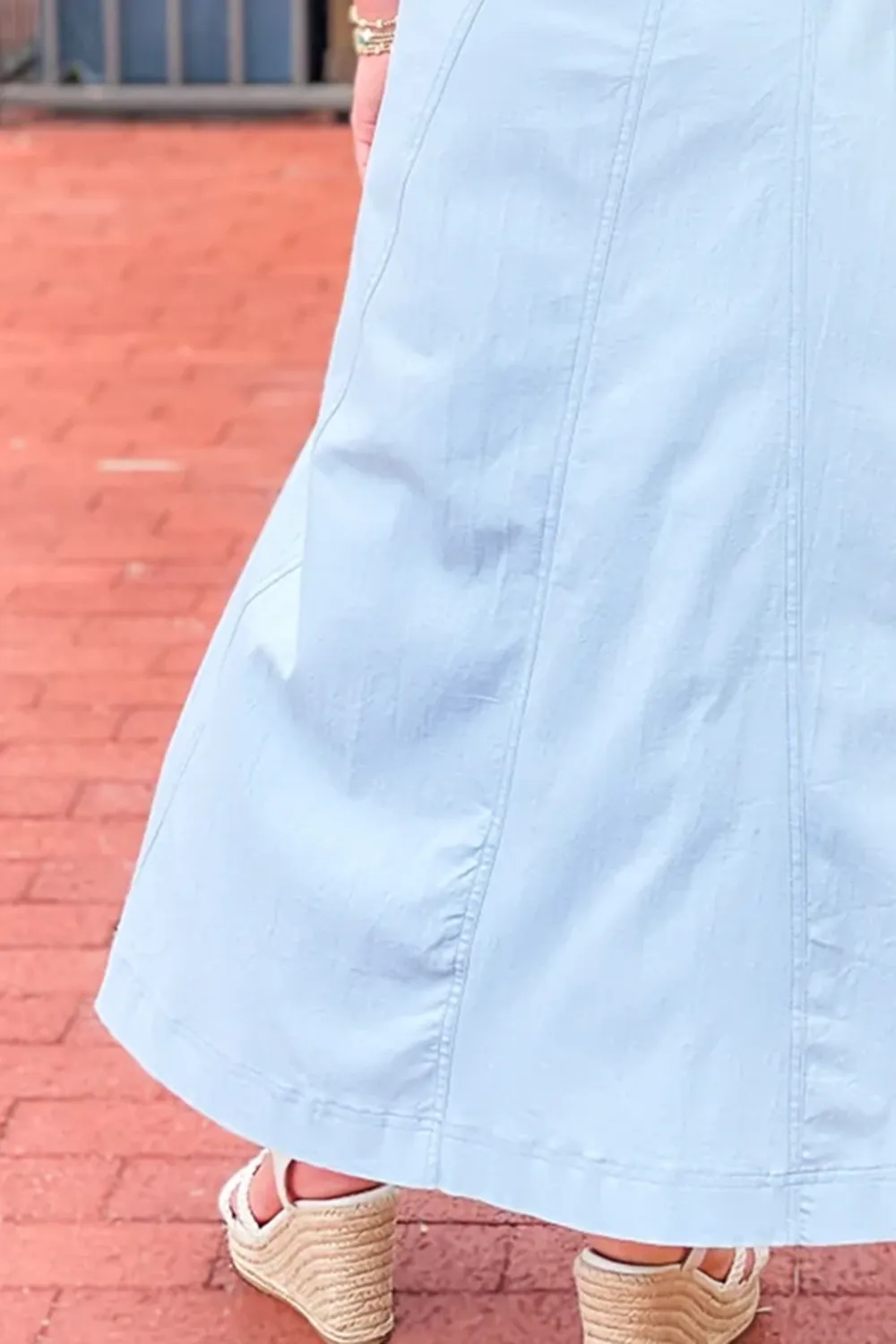 Light Blue Unique Design Dress