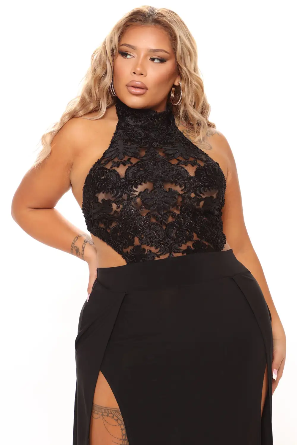 Desire Maxi Dress - Black