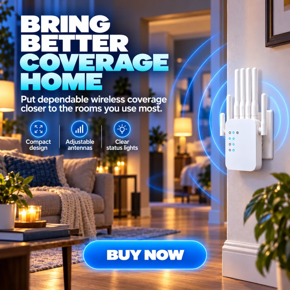 Wall-Penetrating WiFi Signal Booster