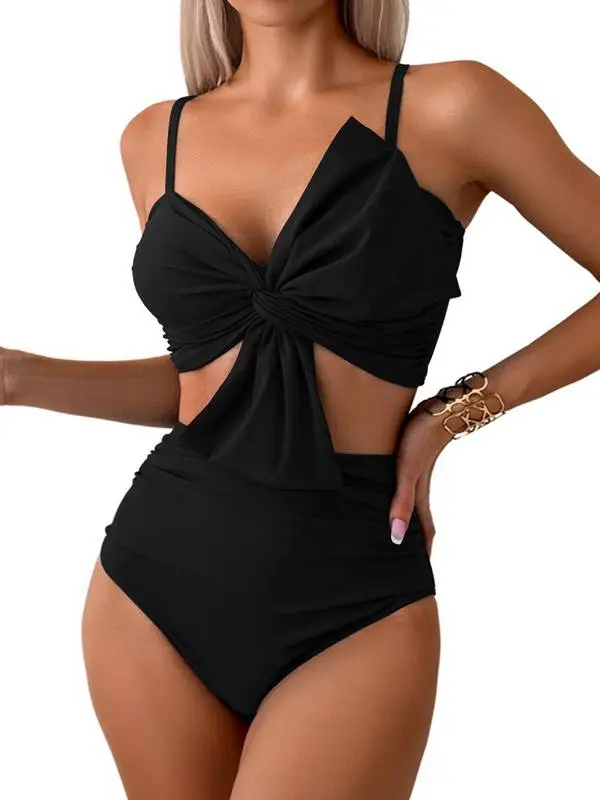 Bow Accent Bikini Set