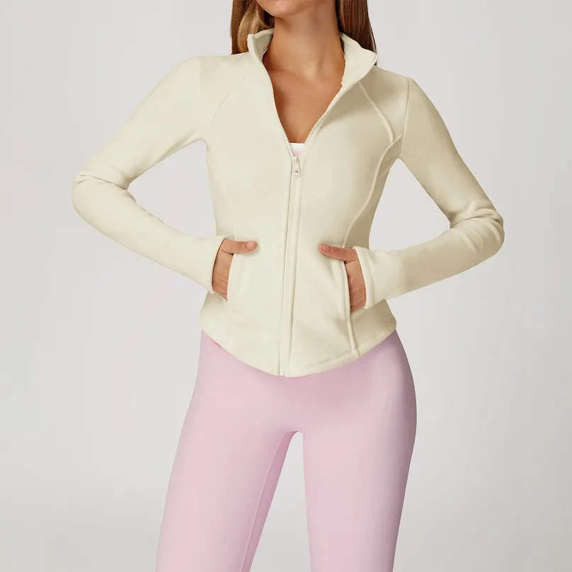High Collar Full-Zip Jacket