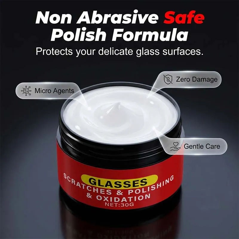 🔥Limited Time Promotion 50% OFF🔥Glass Scratch Polishing & Repair Compound