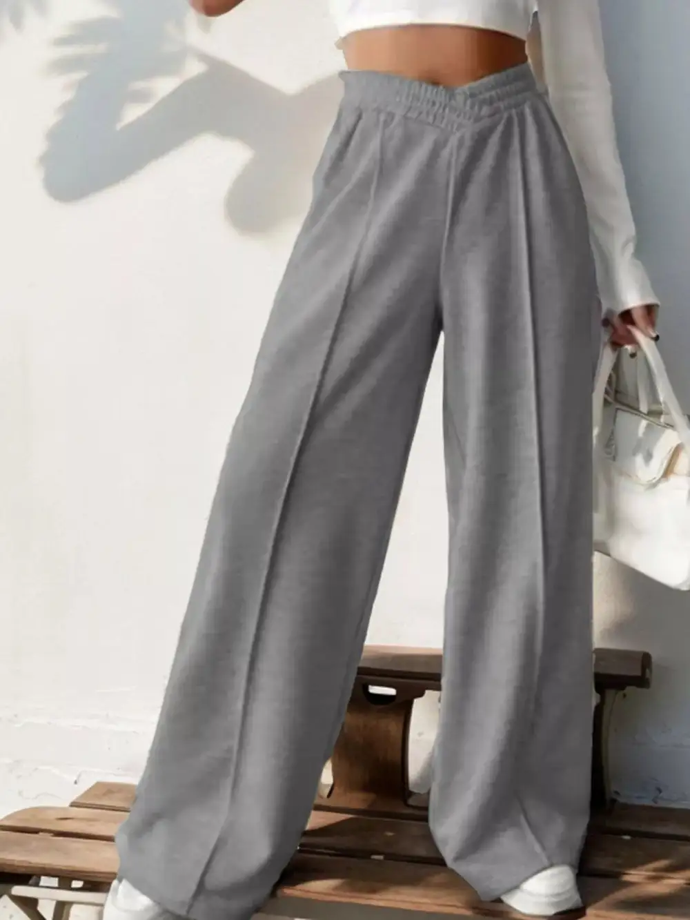 Everyday Wide Leg High Waist Pants