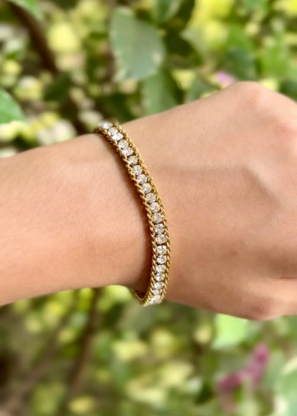 Crystal Glow Tennis Bracelets