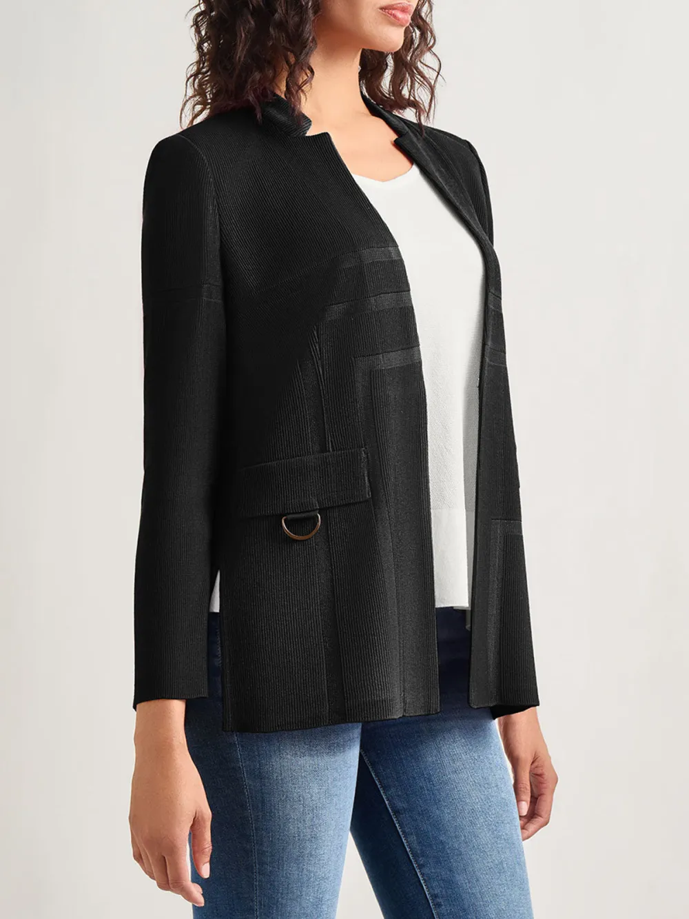 Fake Pocket Jacket