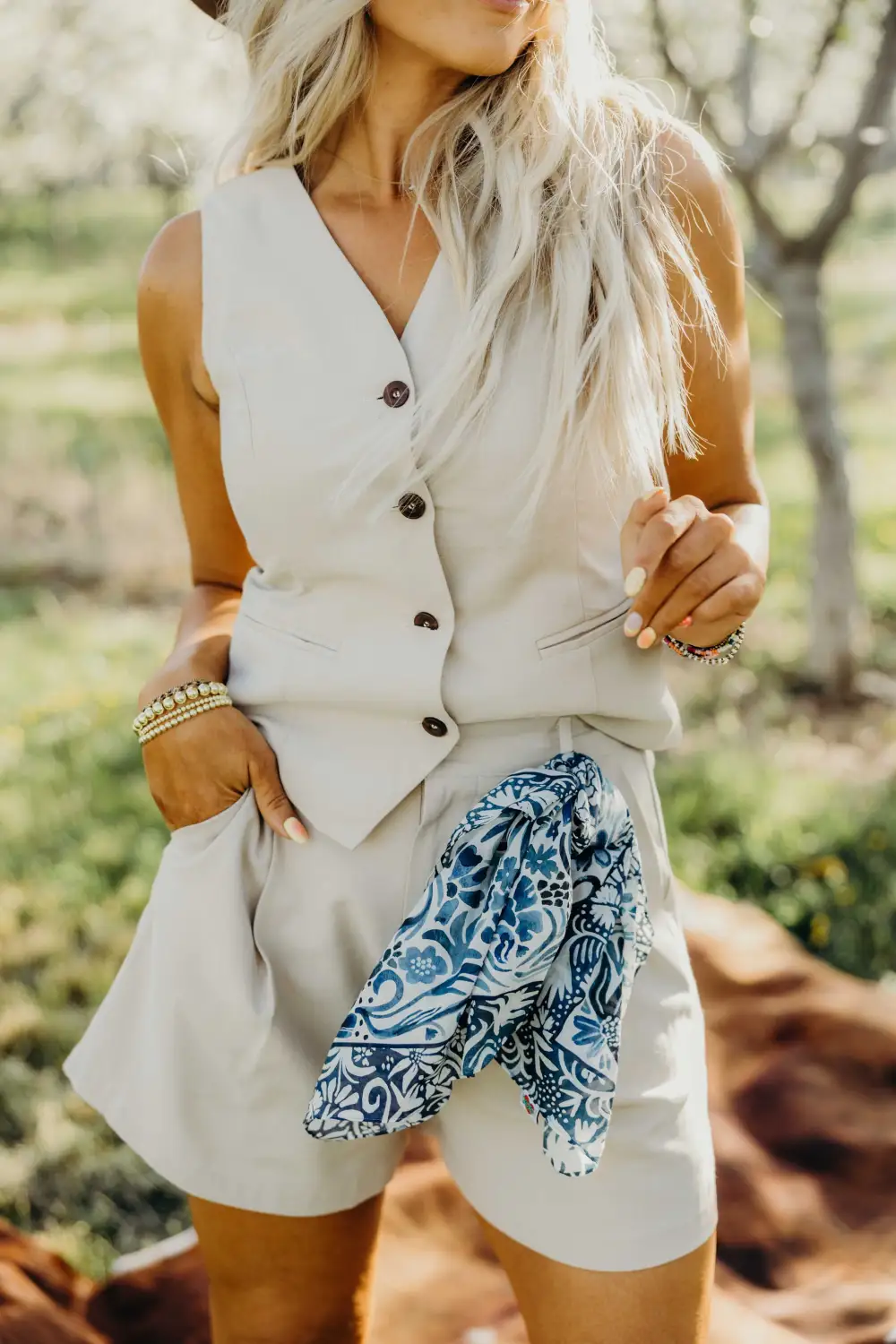 Prairie Set Sleeveless Top
