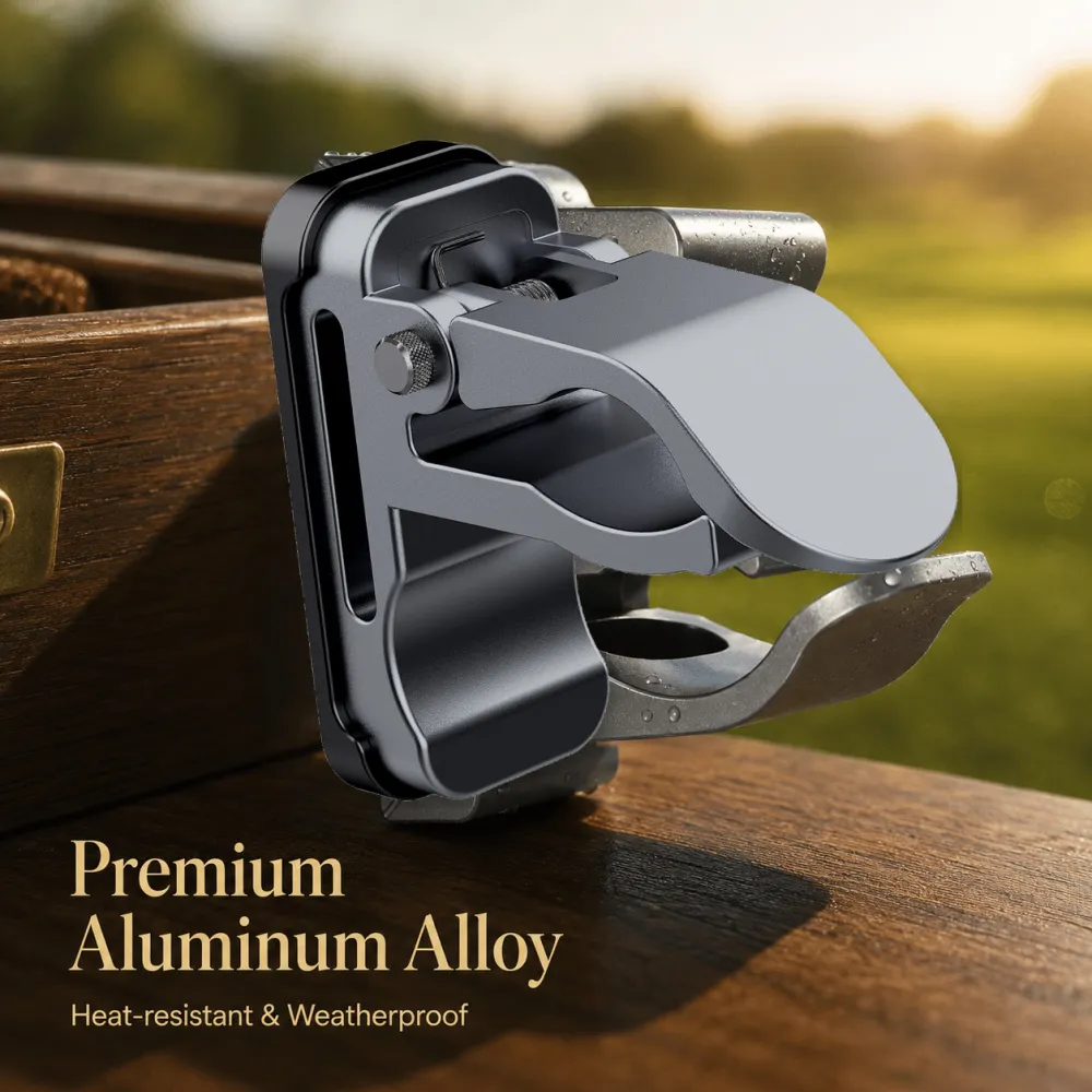 Magnetic Metal Cigar Holder Golf Cart Cigar Stand Fits 36-70 Ring Gauge Amazon Best Seller Export