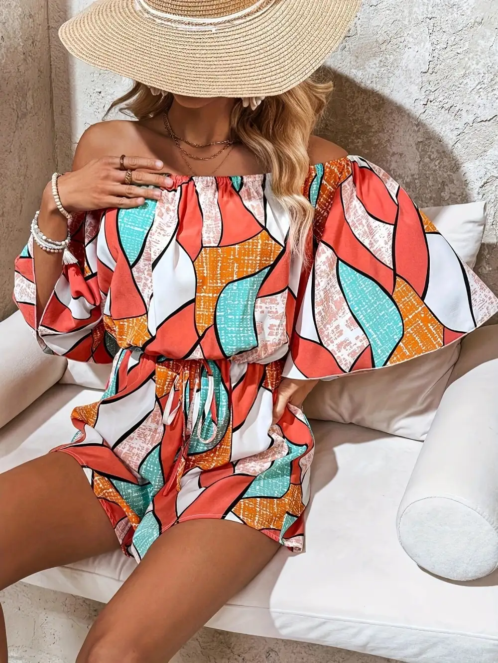 Everyday Drawstring Jumpsuit Romper