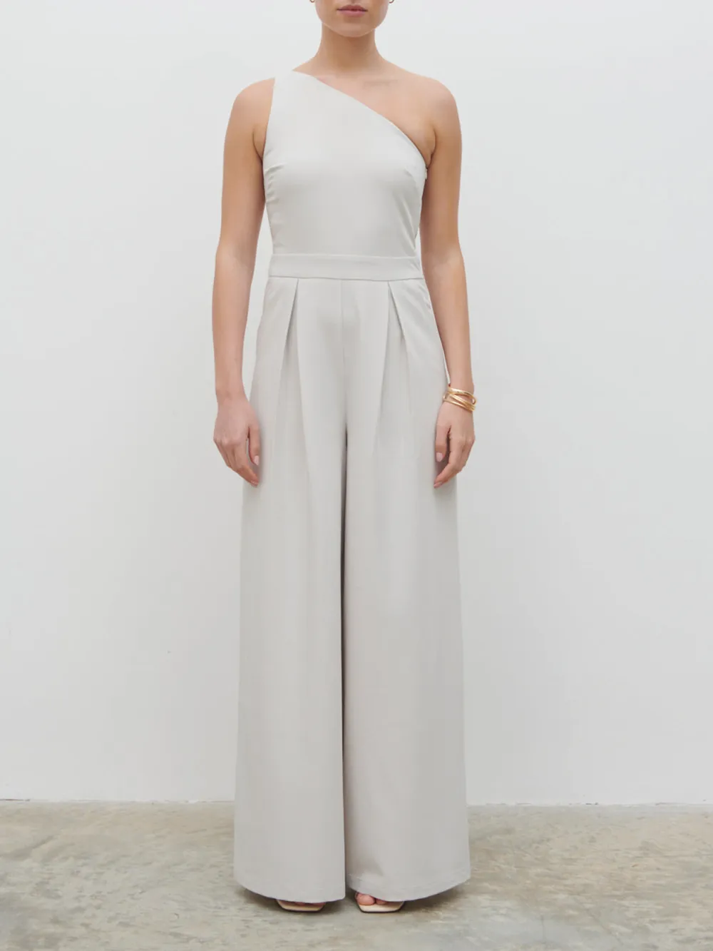 One Shoulder Jumpsuit