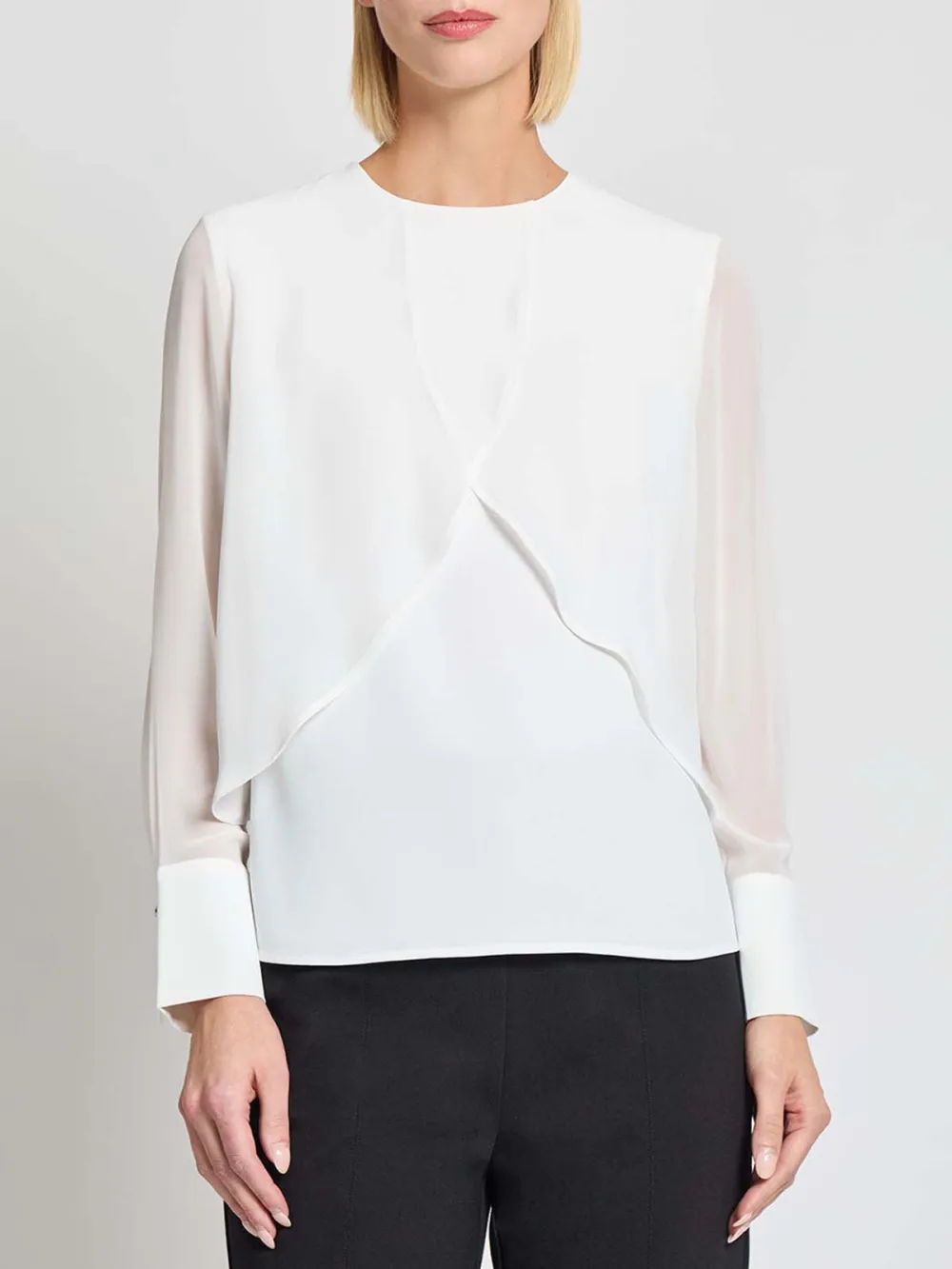 Lightweight Fake Two Piece Shirt