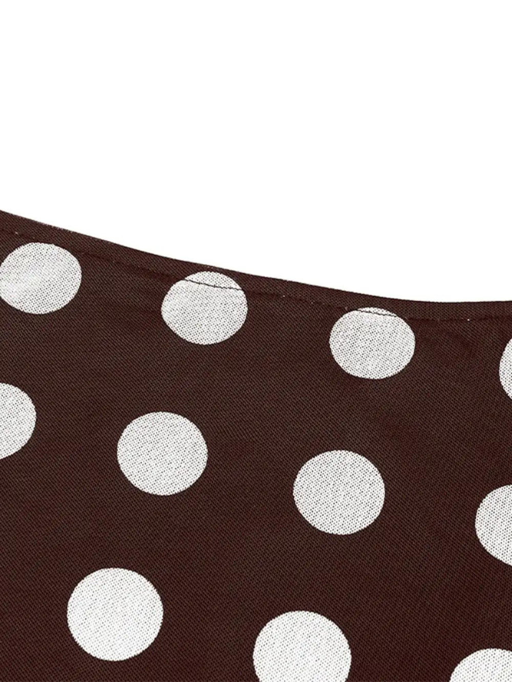Sharp Mesh Polka Skirt