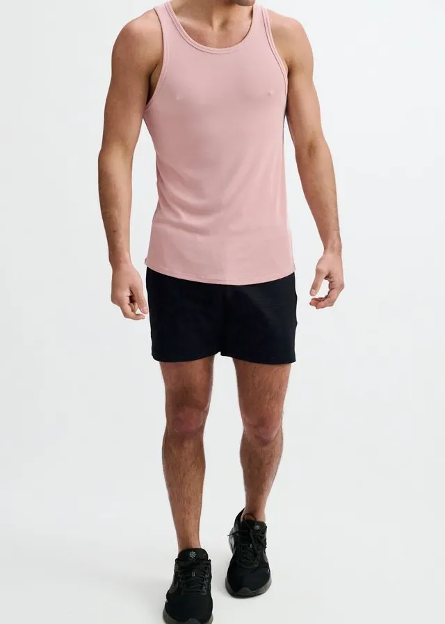 Weekend Ribbed Stretch Tank Top