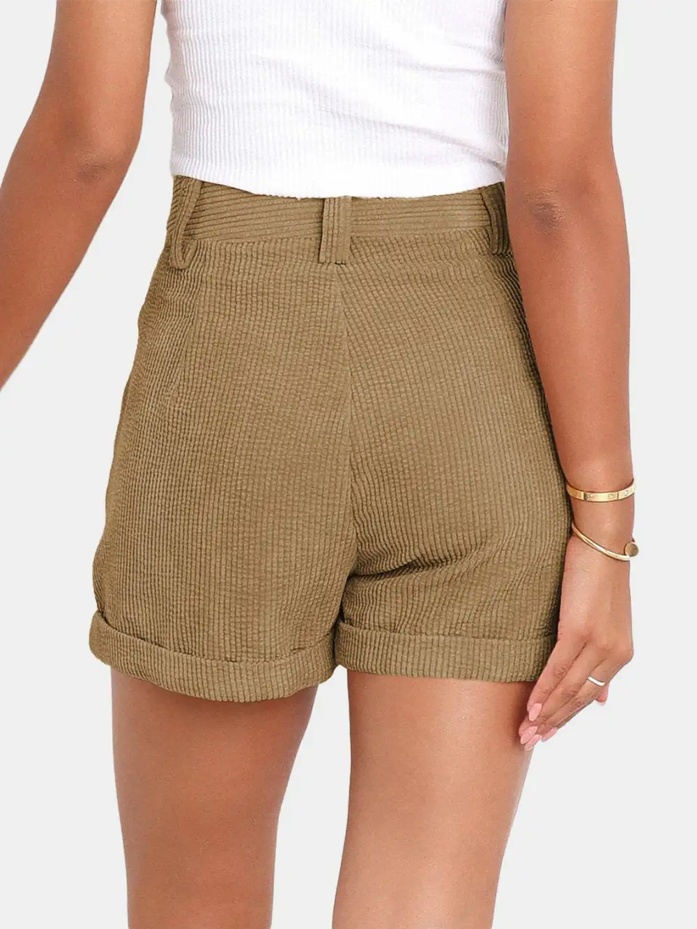 Travel Simple Pocket Detail Shorts