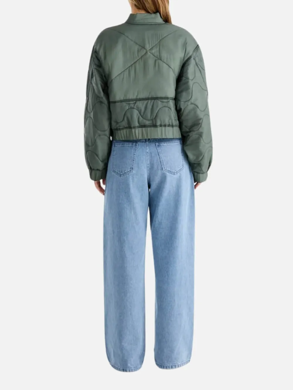 Quilted Zip Up Jacket