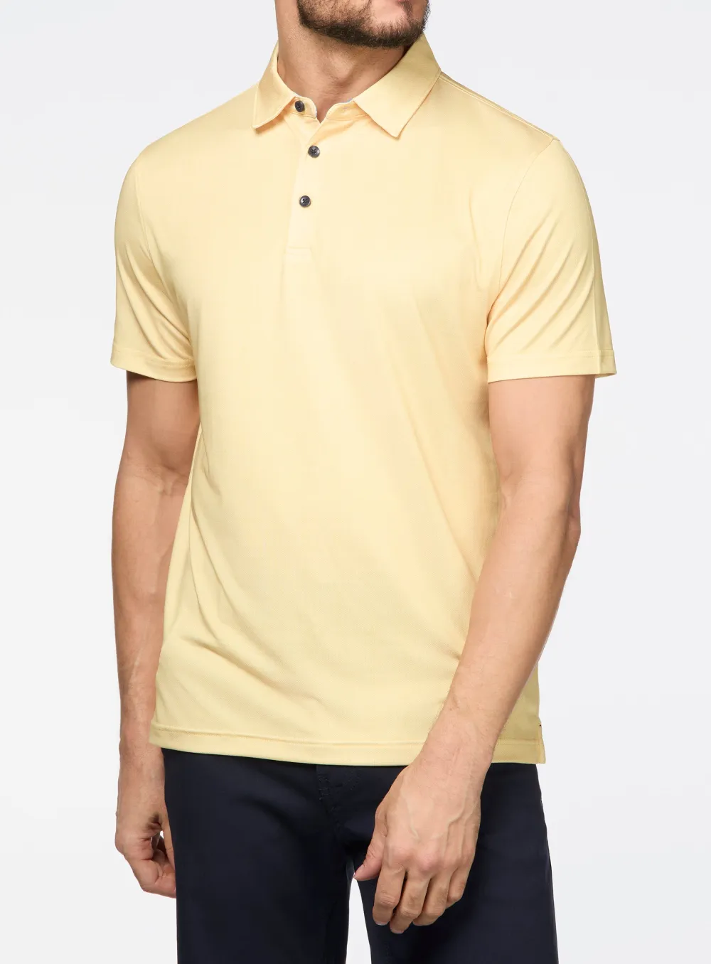Solid Pique Casual Polo