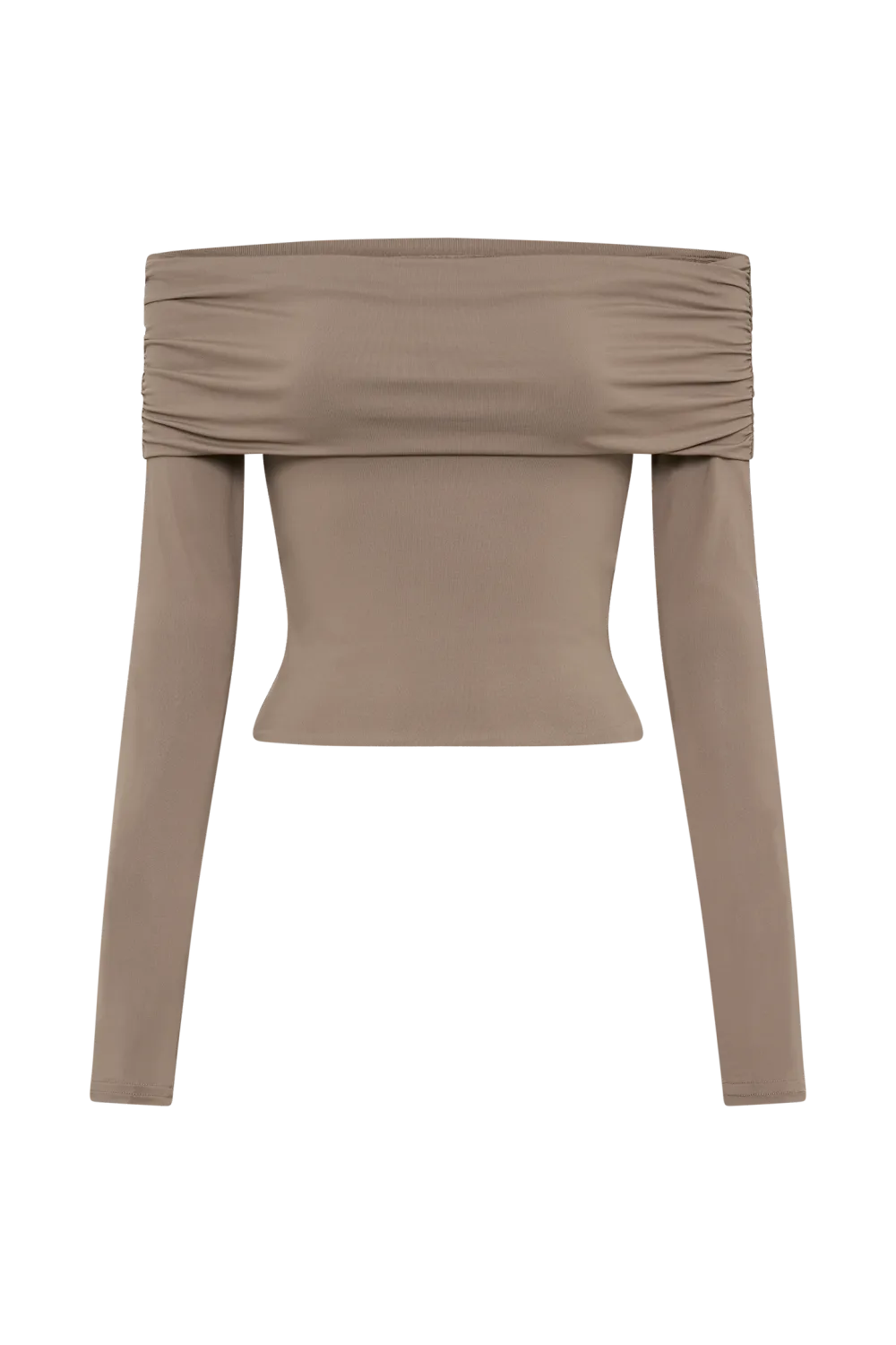 Recycled Nylon Off Shoulder Top