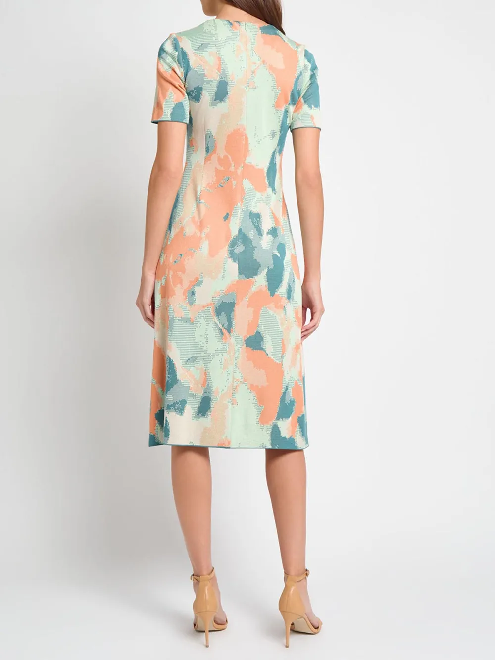 Colorful Fitted Dress