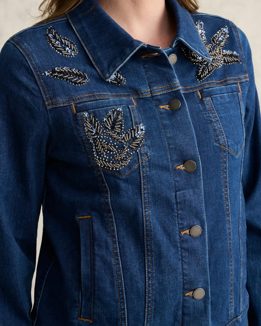 Embellished Denim Jacket