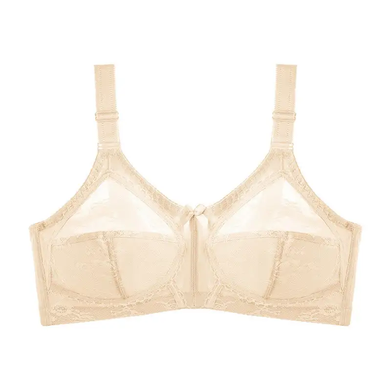 Lace Bow Full Coverage Bra