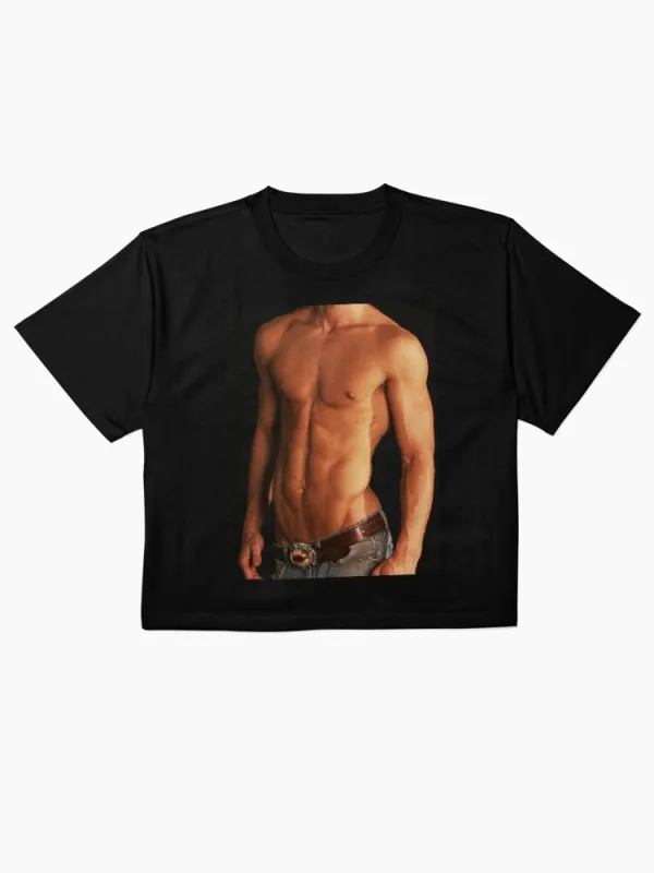 Abdominal Printed Women's Short Sleeved T-Shirt