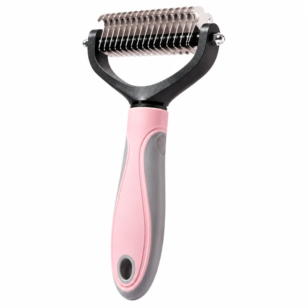 Knotting and knotting pet specific grooming tool