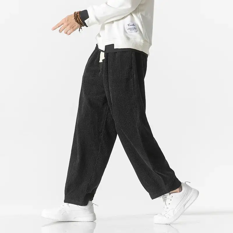 Men's Textured Corduroy Sweatpants