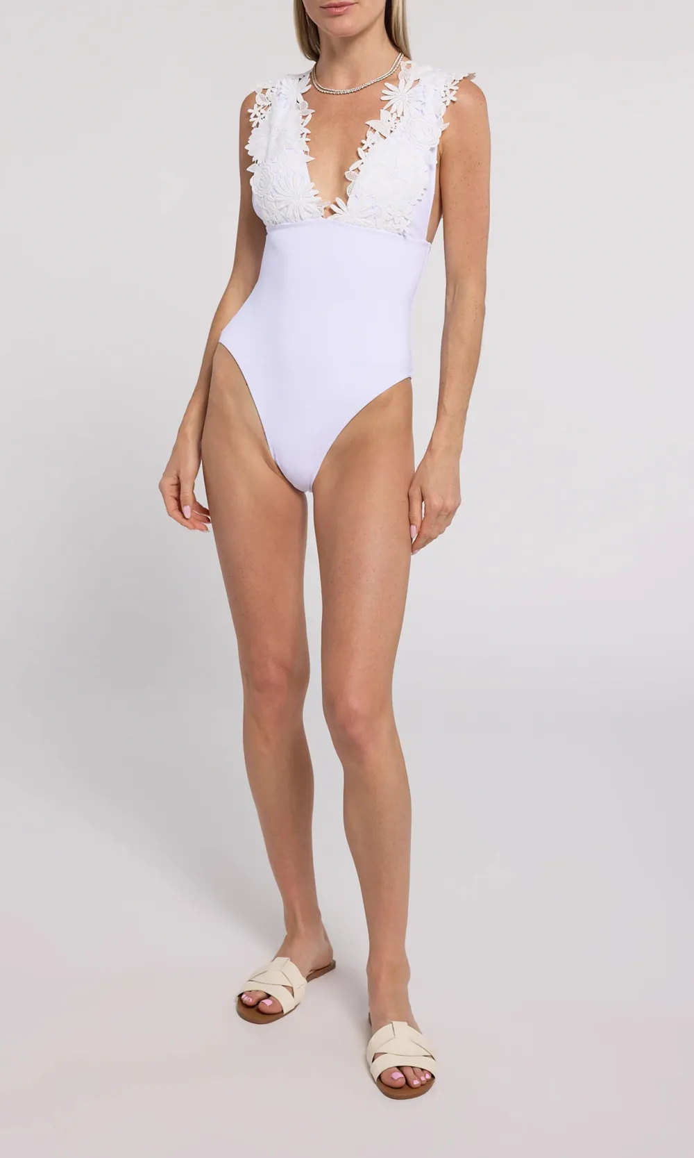 Sexy Lace Combo Swimsuit