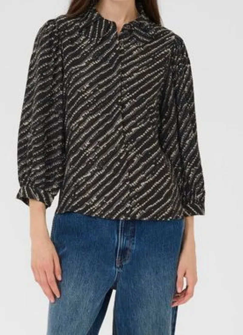 Soft Print Woven Blouse