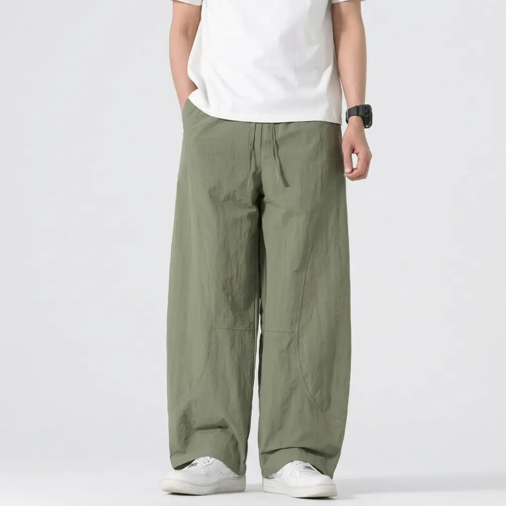 Structured Wide Leg Pants