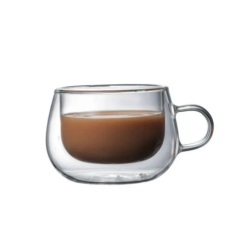 (Store Closing Sale) Insulated Double-Layer Coffee Cup Transparent