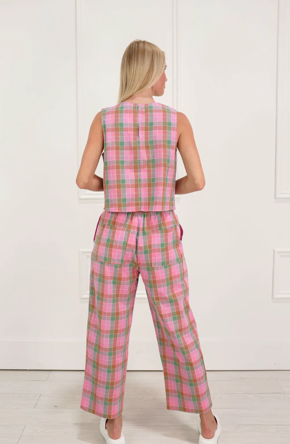 Textured Ensemble Pants Set