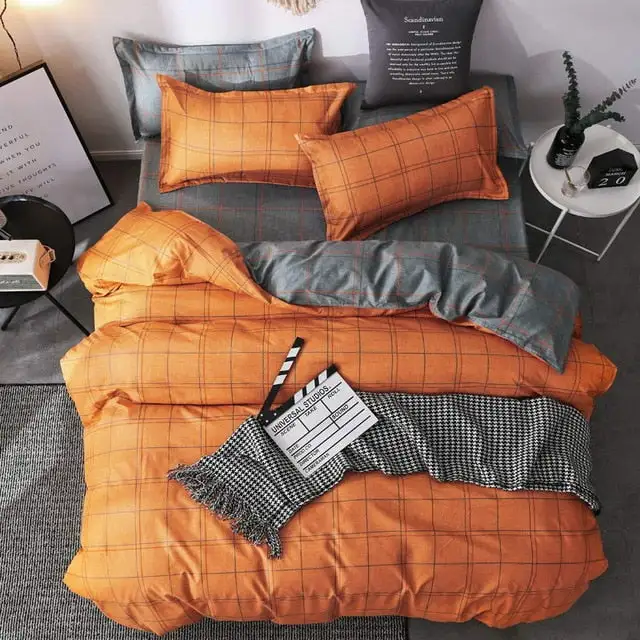 (Store Closing Sale) Duvet Cover Flat Bed Sheet Bedding Set