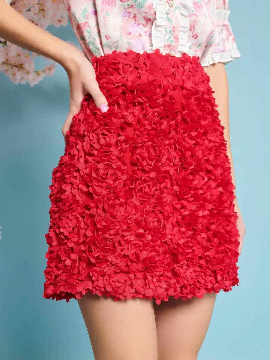 Plume Mini Skirt