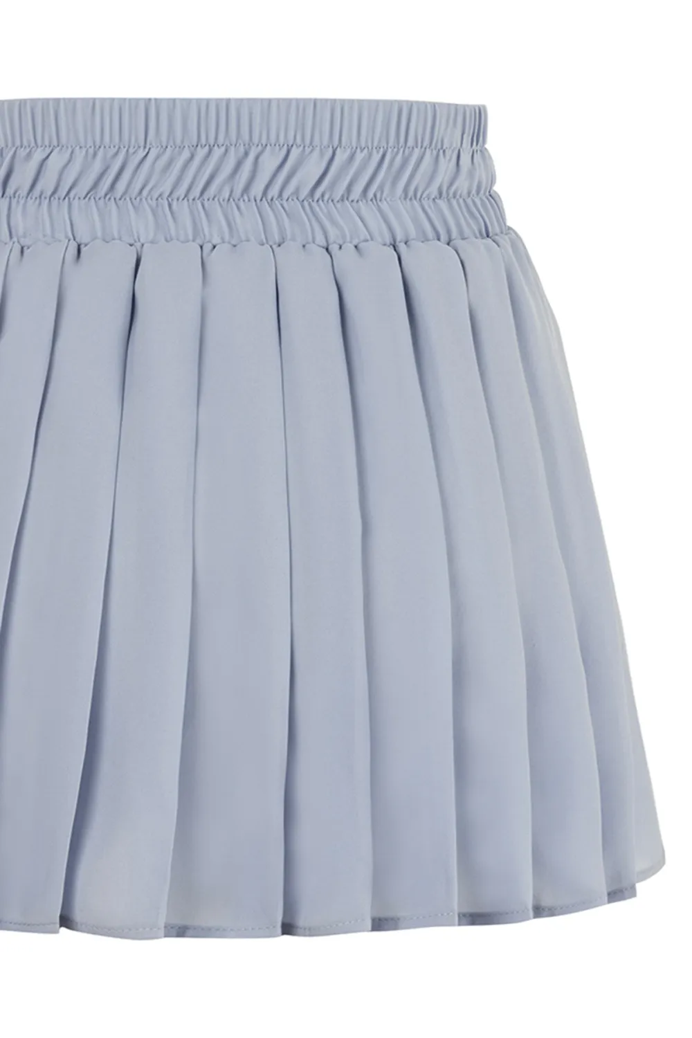 Pleated Skirt-Blue