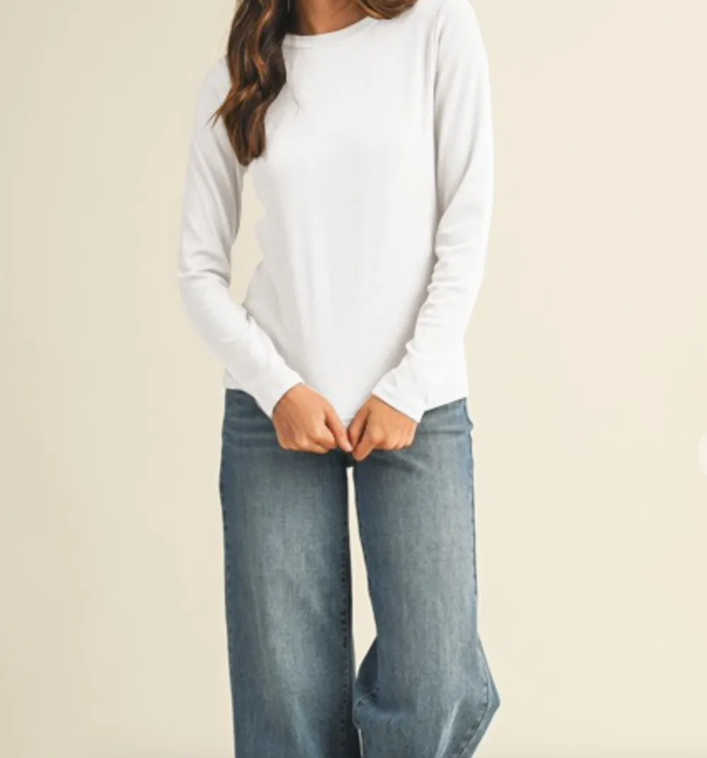Everyday Ribbed Tee