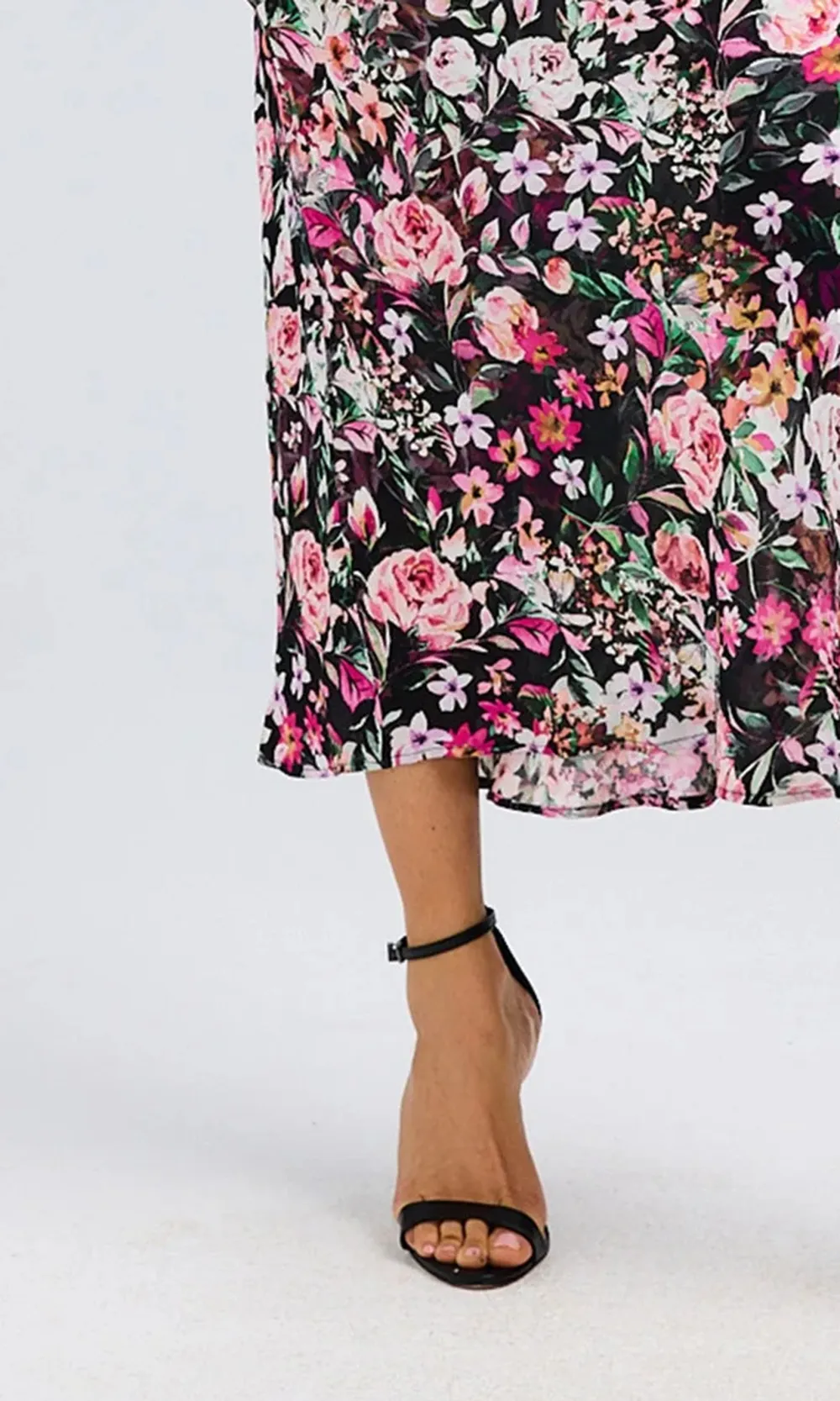 Multicolor Floral Maxi Dress