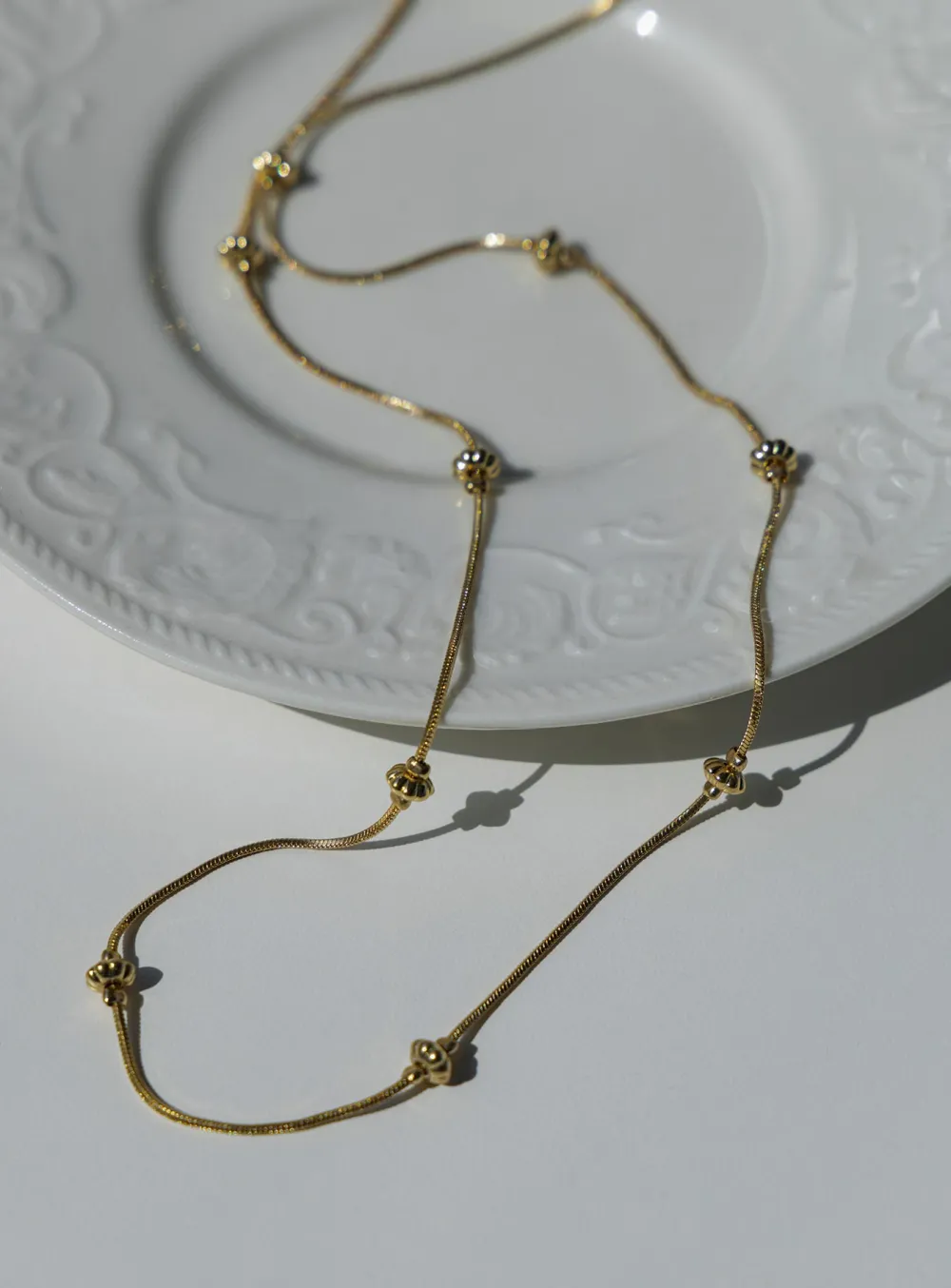 Sleek Chain Belt
