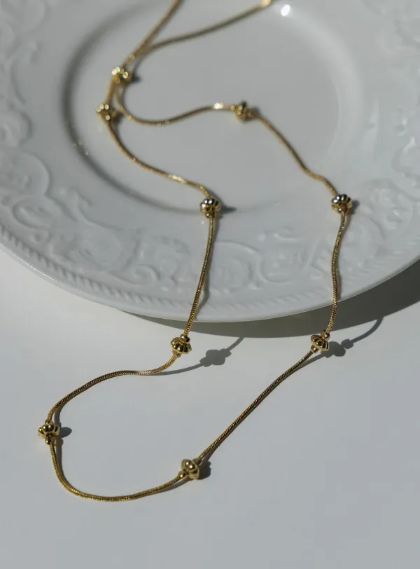 Sleek Chain Belt