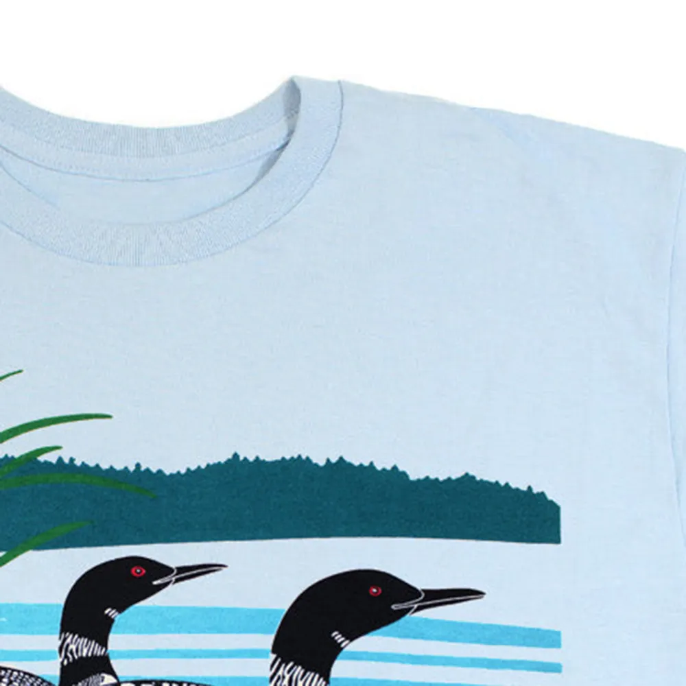 Diving Bird Print Long Sleeved Women's Top