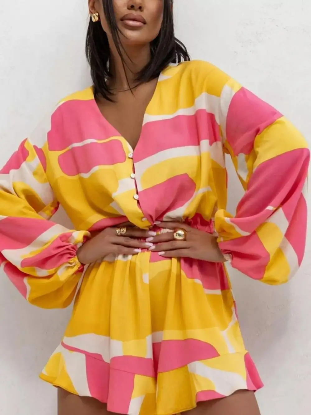 Everyday Floral Jumpsuit Romper