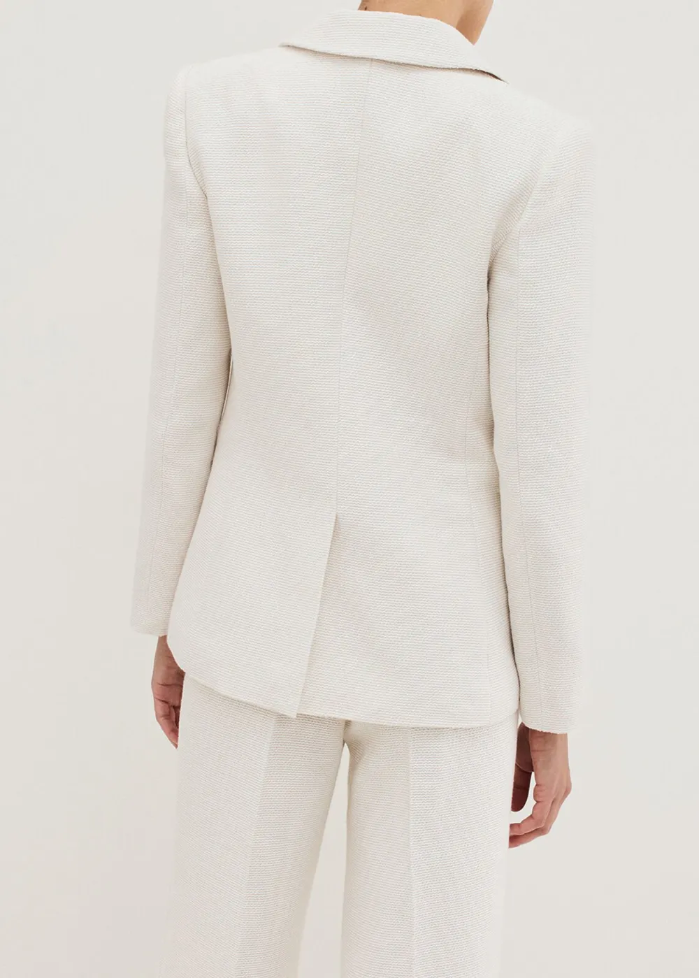 Buttoned Business-Style Women's Suit